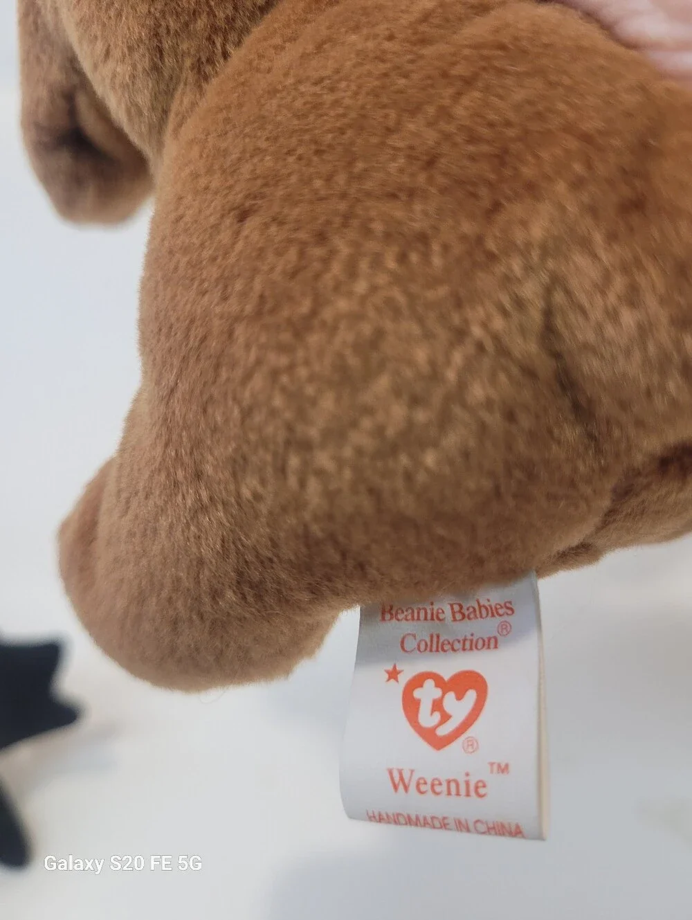 TY Beanie Babies - (4) Cheeks, Hopper, Rocket, and Weenie